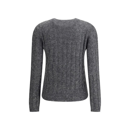 Gray Mohair Sweatshirt