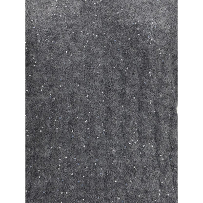 Gray Mohair Sweatshirt