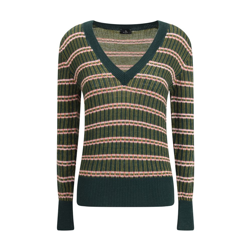 Green Wool Sweatshirt