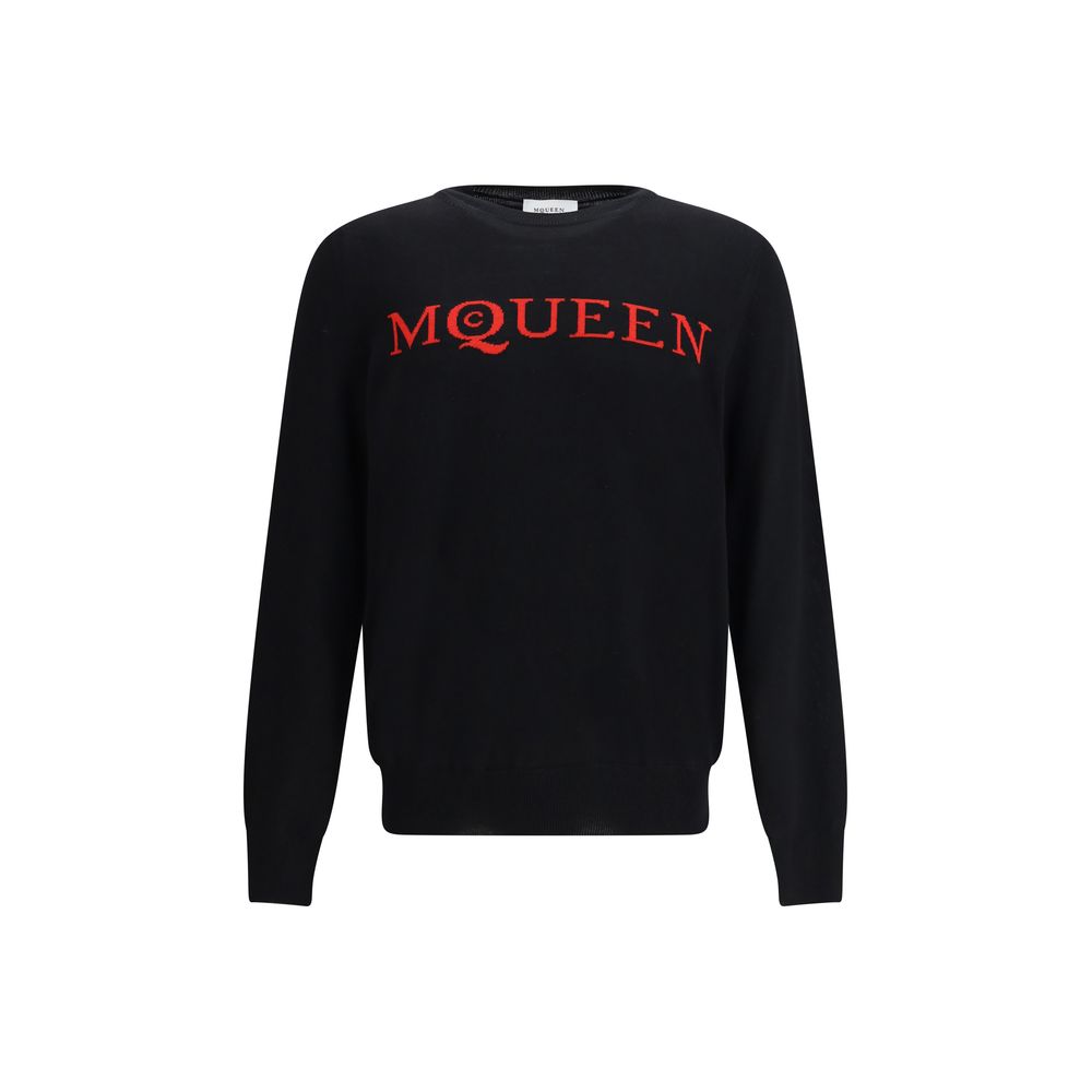 Black Wool Sweatshirt