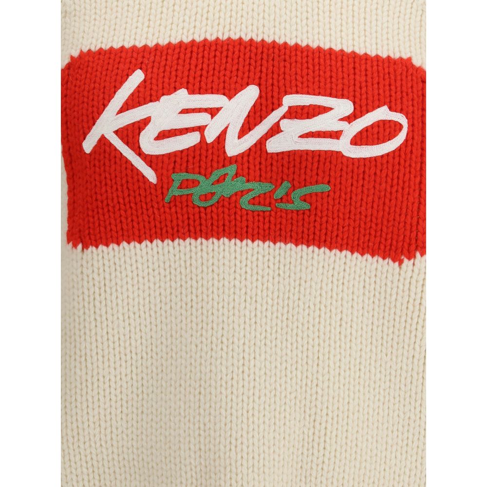 Cream Wool Sweatshirt