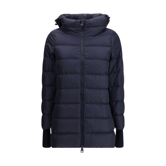 Blue Polyester Coat