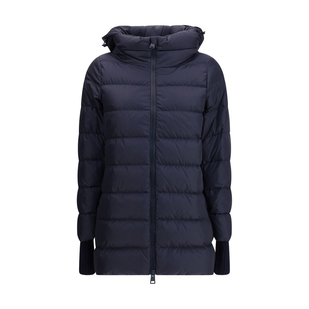 Blue Polyester Coat