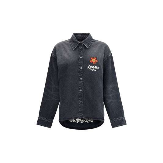 Black Denim Shirt