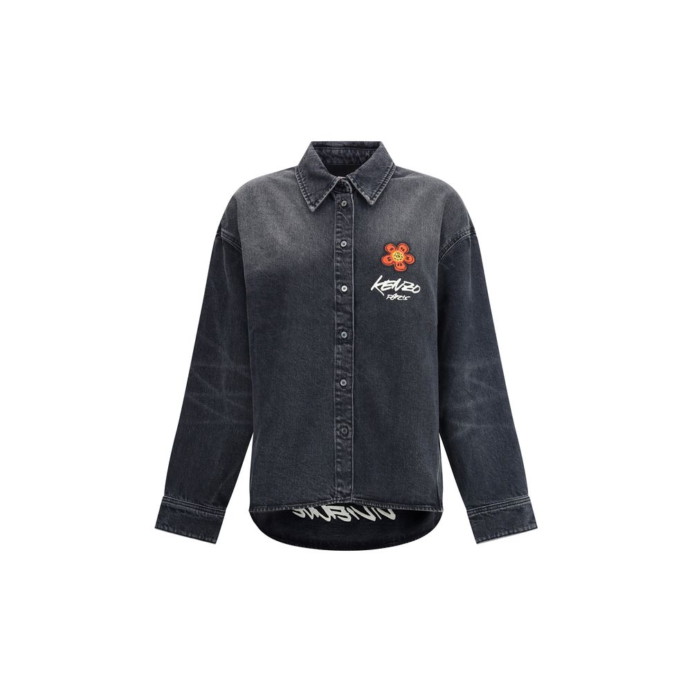 Black Denim Shirt
