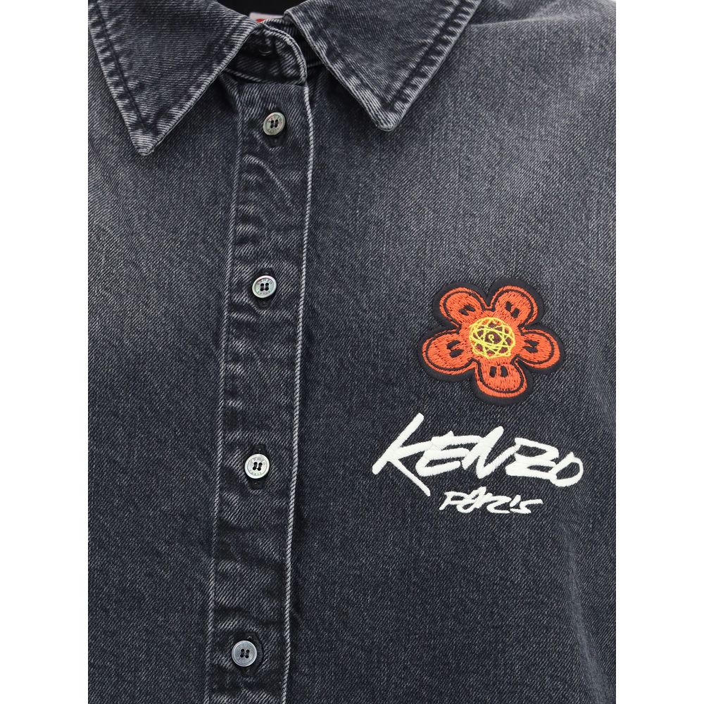 Black Denim Shirt