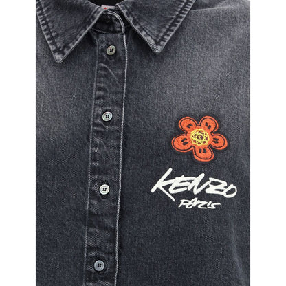 Black Denim Shirt