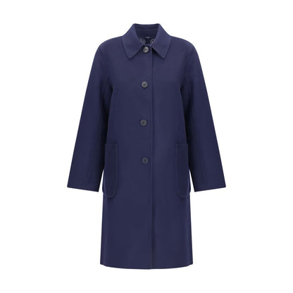 Blue Wool Coat