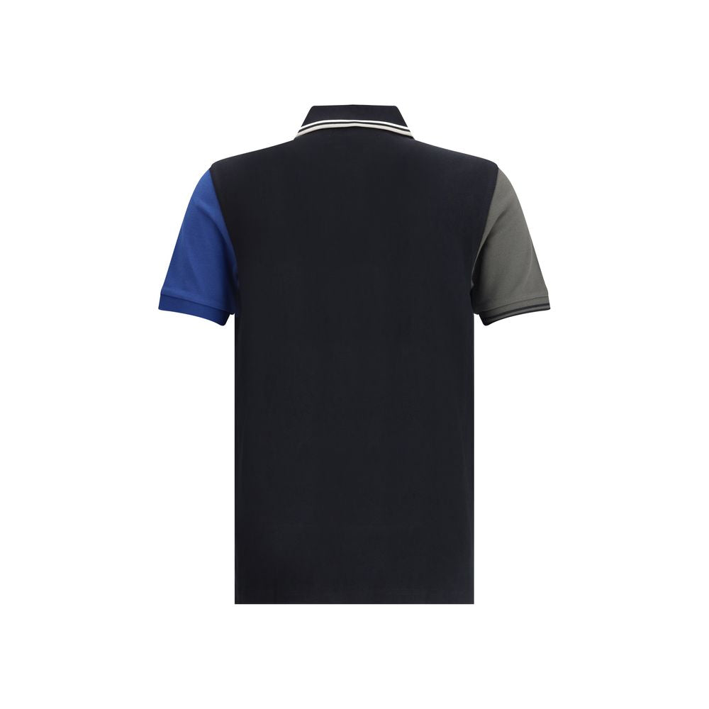 Black Cotton Polo Shirt