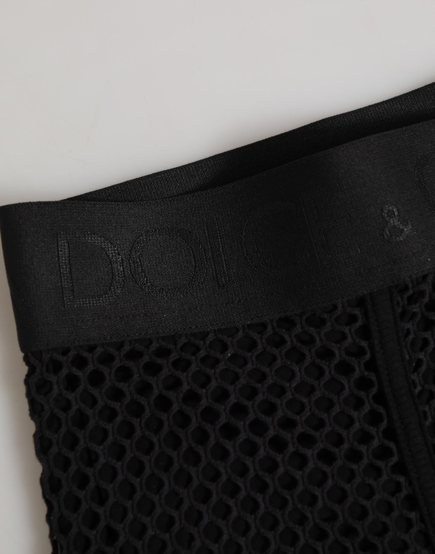 Black Cotton Logo Shorts Midi Trouser Underwear