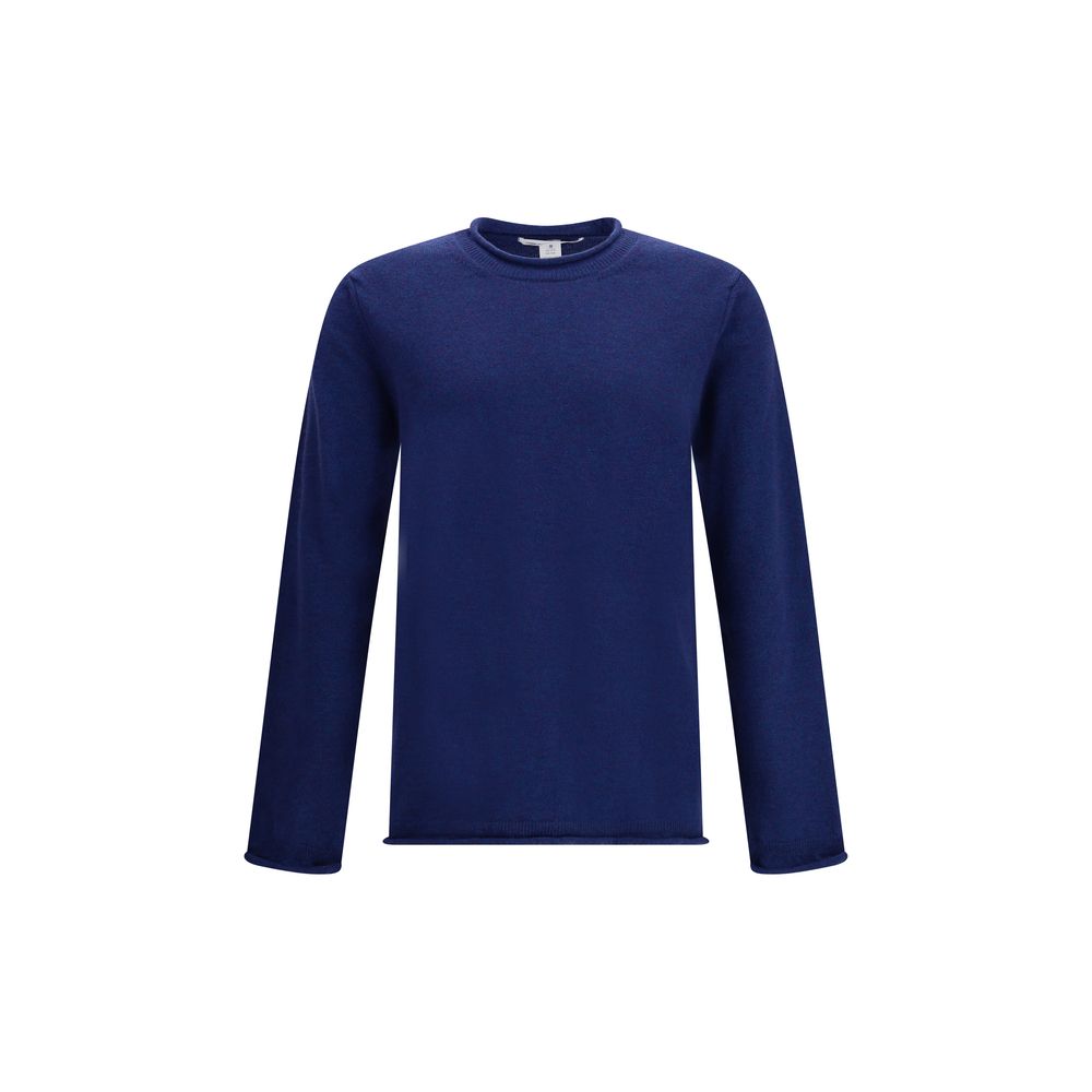 Blue Wool Sweatshirt