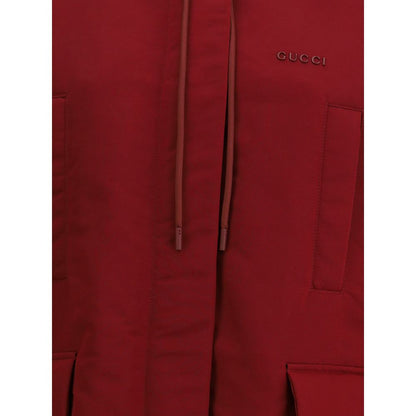 Bordeaux Polyester Shell Jacket