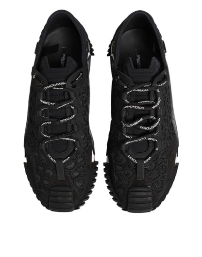Black Logo Lace Low Top NS1 Sneaker Shoes