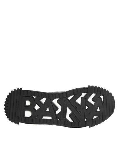 Black Logo Lace Low Top NS1 Sneaker Shoes