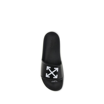 Black Polyethylene Sandals