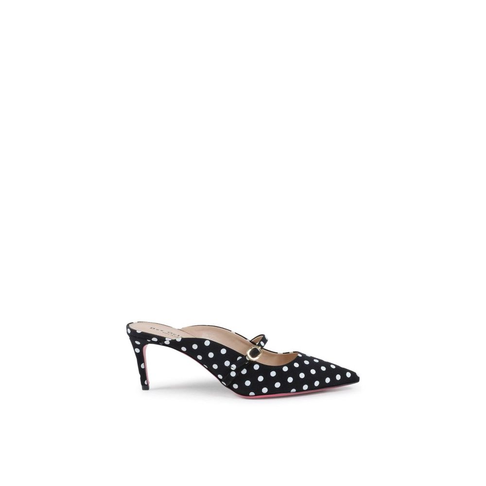 Multicolor Leather Platform Pumps