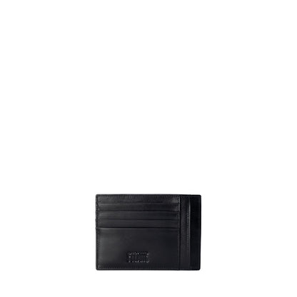 Gray Leather Cardholder