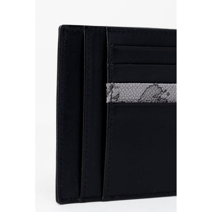 Gray Leather Cardholder