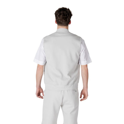 Gray Cotton Jackets & Coat