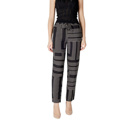 Black Viscose Pant