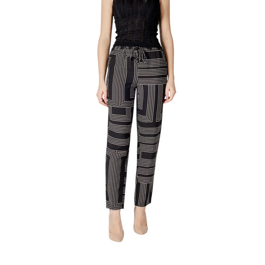 Black Viscose Pant