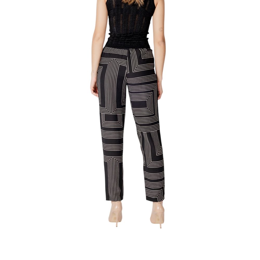 Black Viscose Pant