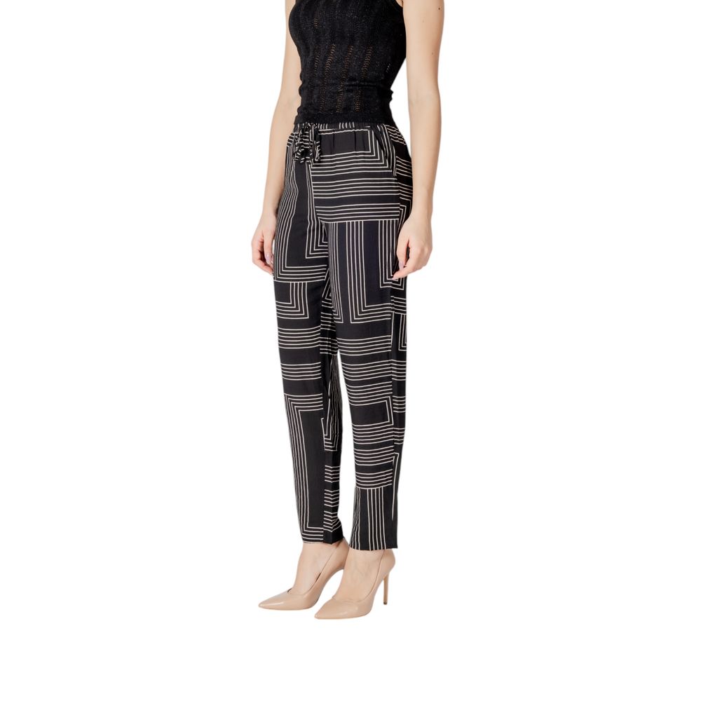 Black Viscose Pant