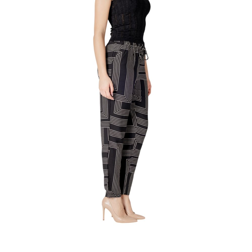 Black Viscose Pant