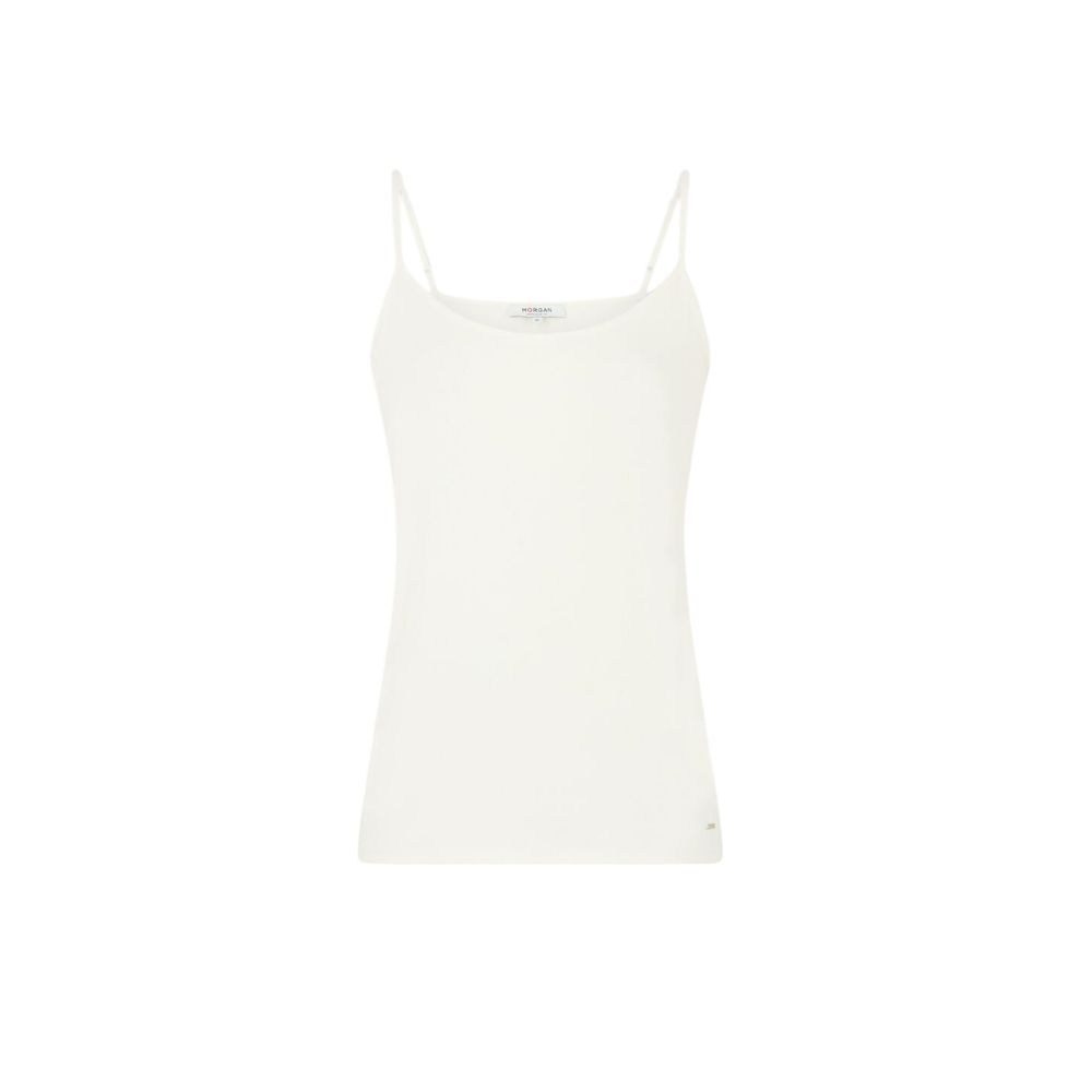 Cream Cotton Tank Tops