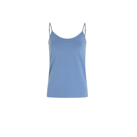 Blue Cotton Tank Tops