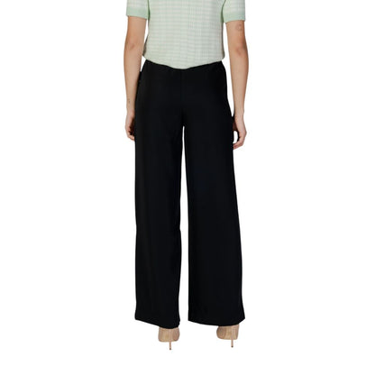 Black Polyester Pant
