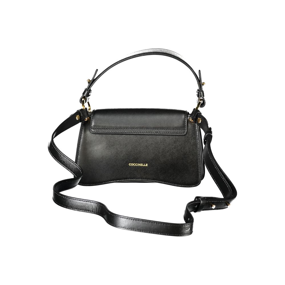 Black Leather Women Handbag
