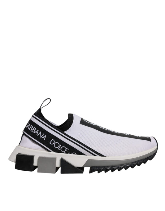 Black White Slip On Sorrento Sneakers Shoes