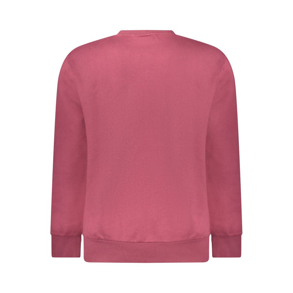 Red Cotton Men Sweater