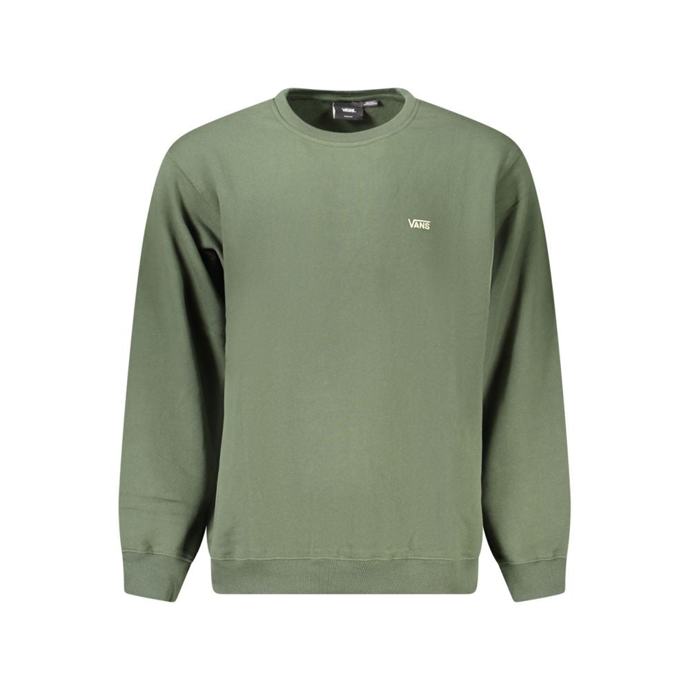 Green Cotton Men Sweater