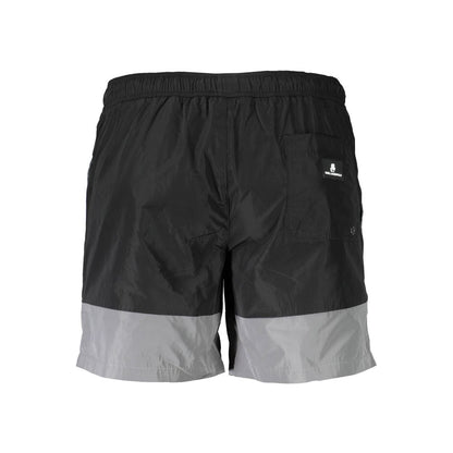 Black Polyester Swimwear