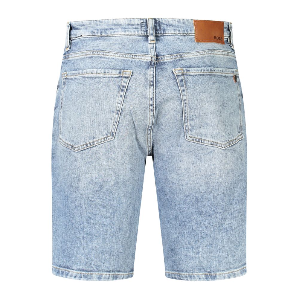 Blue Cotton Short