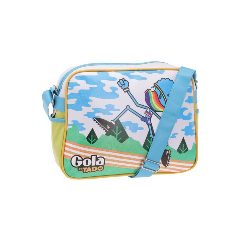 White Synthetic Shoulder Bag
