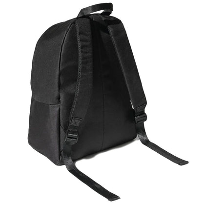 Black Polyester Backpack