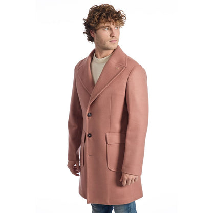 Multicolor Wool Men's Jacket