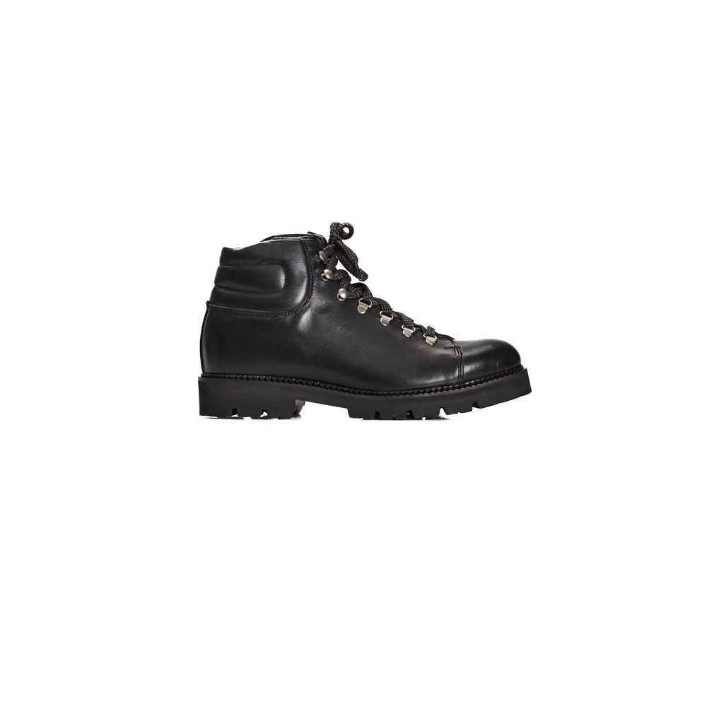 Black Calfskin Men Boot