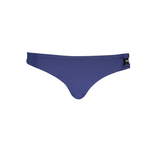 Blue Elastane Swimwear