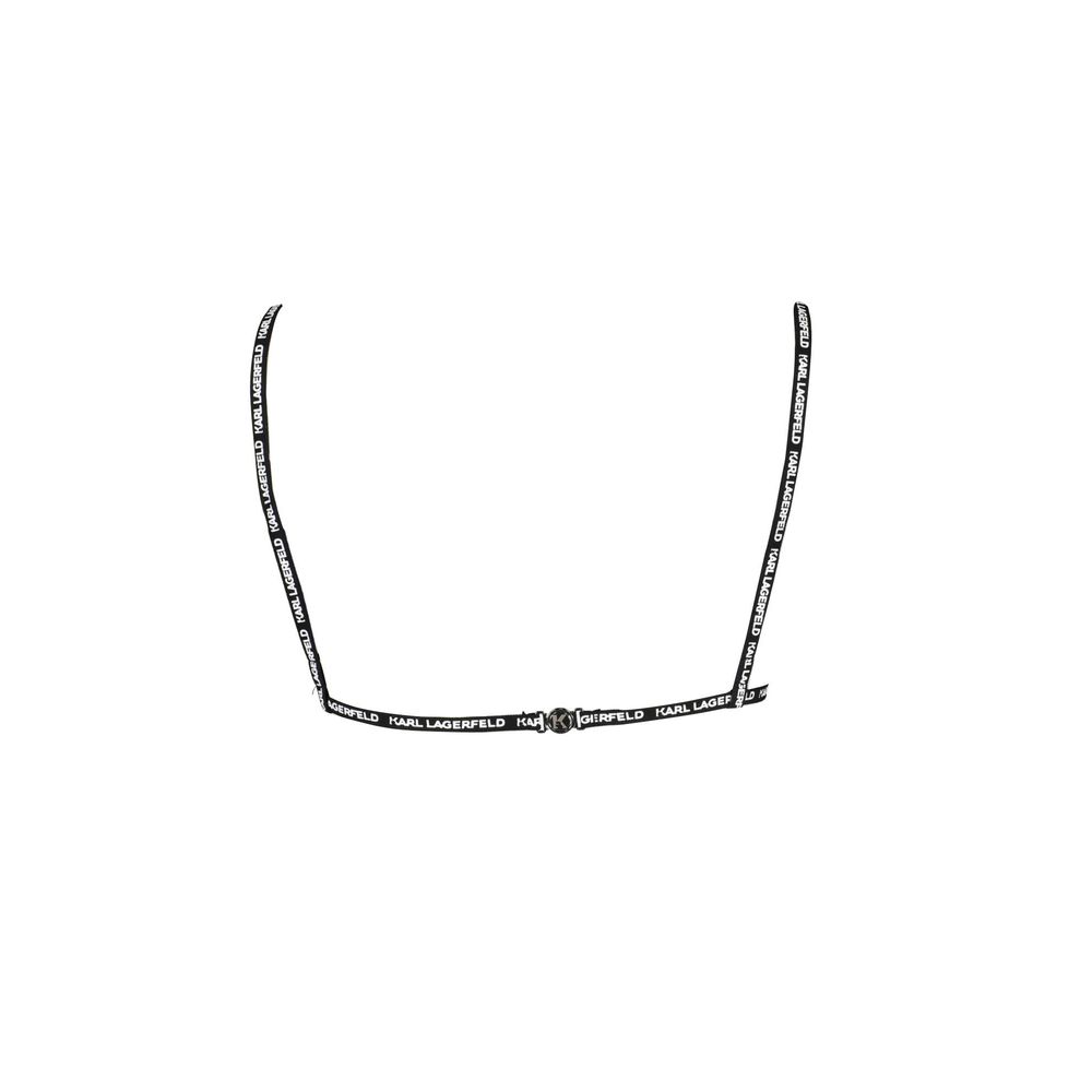 Black Elastane Swimwear