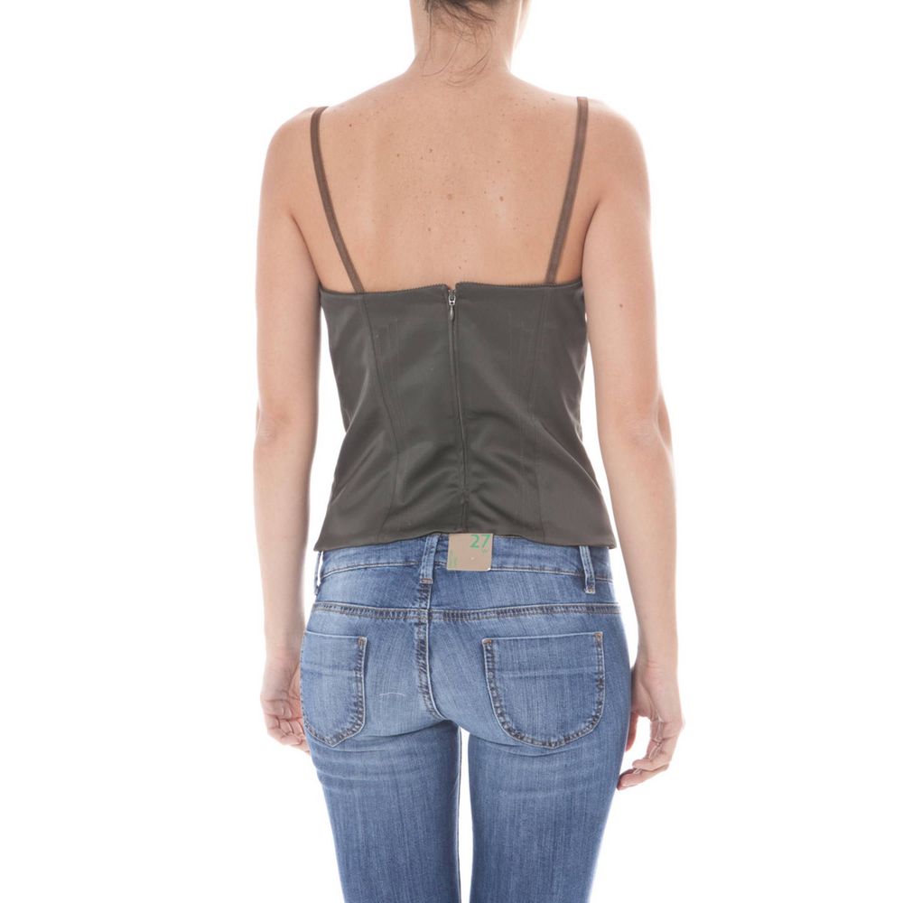 Green Elastane Shirt