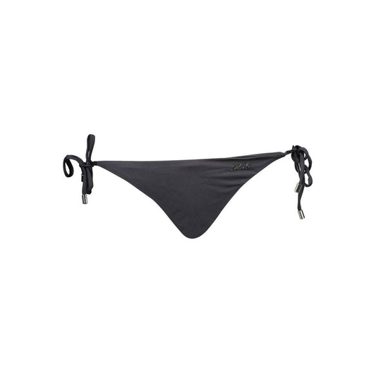 Black Elastane Swimwear