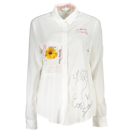 White Viscose Shirt