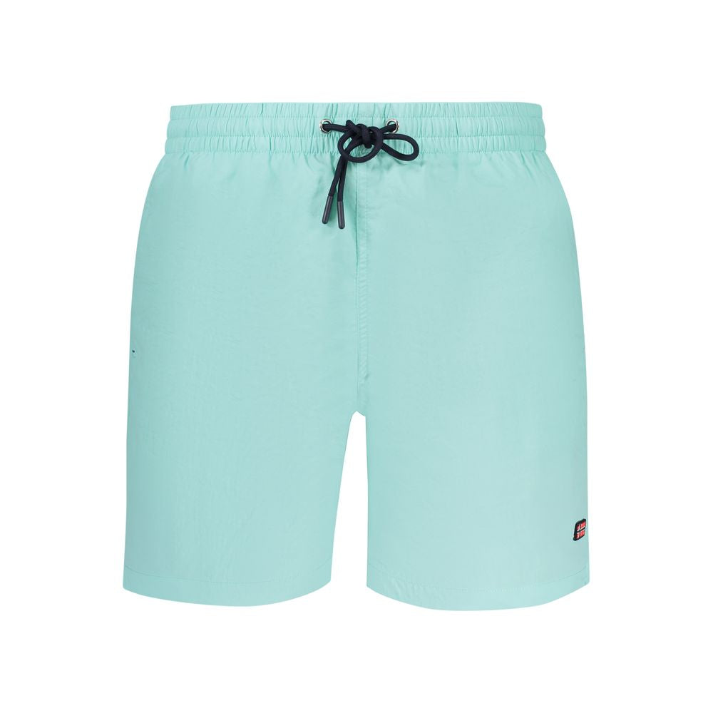 Blue Polyamide Swimwear