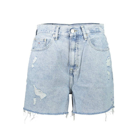 Blue Cotton Short