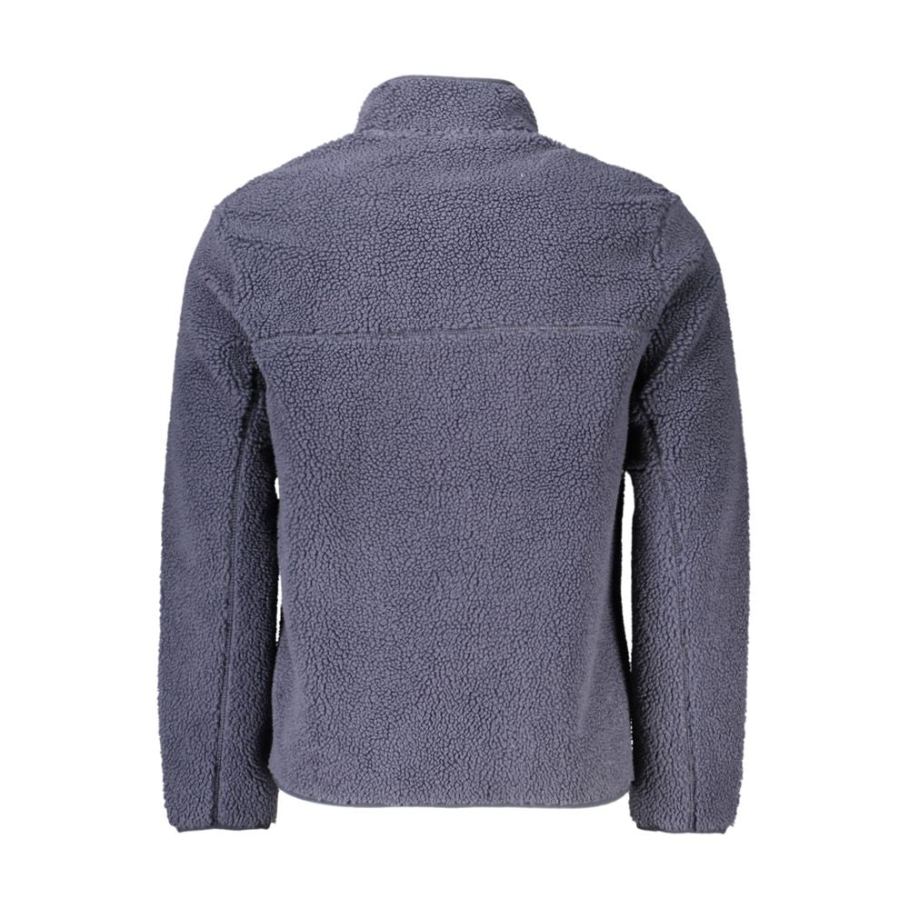 Blue Polyester Men Sweater