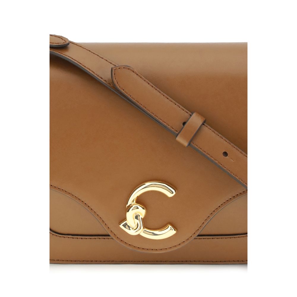 Brown Leather Shoulder Bag